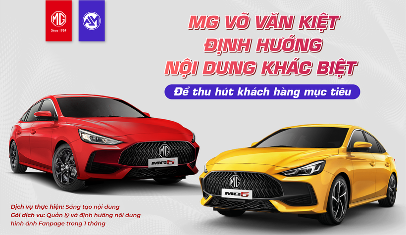 MG VÕ VĂN KIỆT ĐỊNH HƯỚNG NỘI DUNG KHÁC BIỆT ĐỂ THU HÚT KHÁCH HÀNG MỤC TIÊU